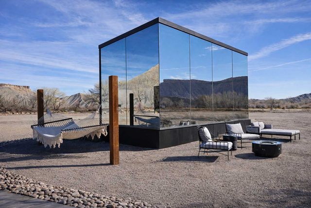 Luxury Glass Tiny House and Sauna — Torrey, UT