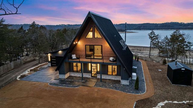 AFrame at Beaver Lake | Hot Tub. Epic Patio & Views — Rogers, AR