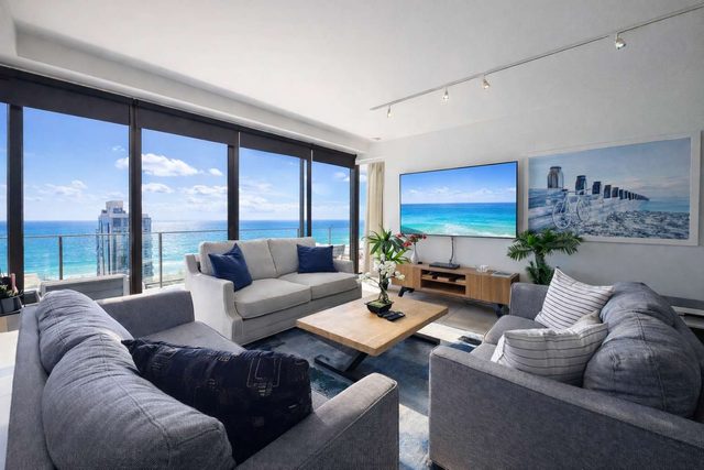 2BR Ocean View Apt Heated Pool Spa