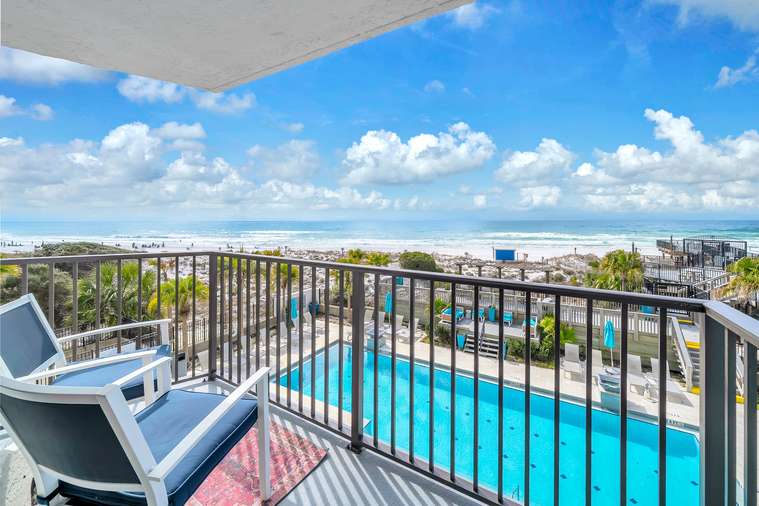 Beachside One 4036 | DIRECTLY GULF FRONT! 3 BEDROOM, SLEEPS 10!