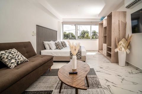 Elegant and bright in the entrance of hotel zone