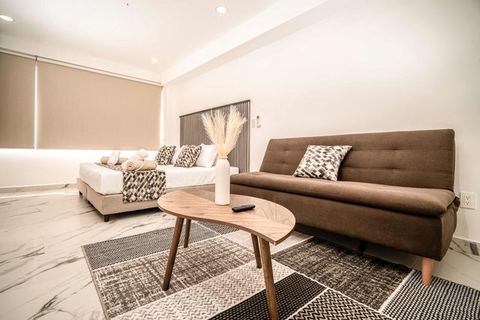 Modern Studio | Rooftop Pool | Near Hotel Zone