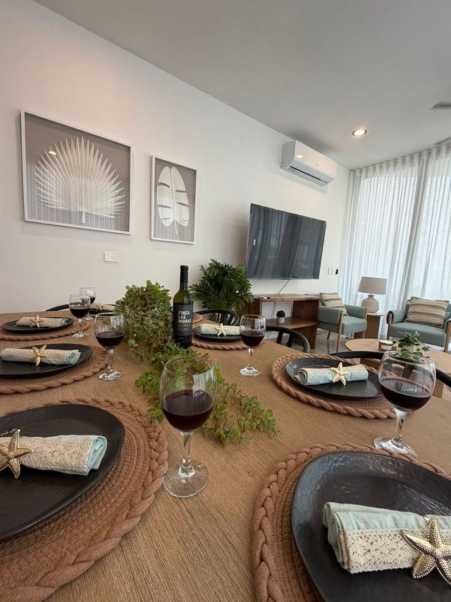 Bajareque Oceanfront Luxury 3 BR Villa — Telchac Puerto, Yucatán