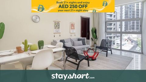 StayShort - Modern & Grand 1BR Apartment by Marina Walk