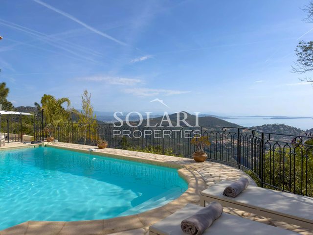 Villa with swimming pool, panoramic sea view – Le Trayas — Théoule-sur-Mer, Provence-Alpes-Côte d'Azur