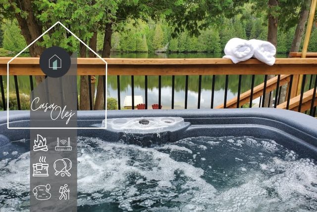 Magical Moments Hot tub & Swimmable Lake