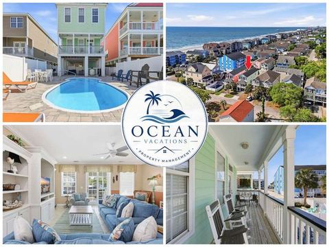 5BR Sleeps 14 - Pvt Pool - Walk to Beach (11313)