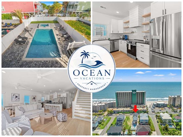 7BR | Sleeps 22 | Pool | Steps To The Beach |1211A