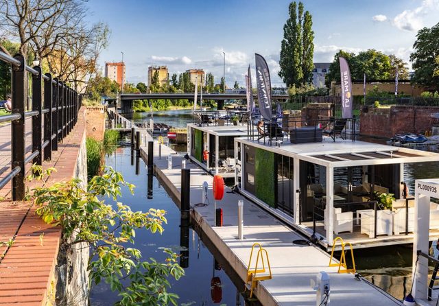 Houseboat Wave | Old Town | Terrace | Sauna — Gdańsk, Pomerania