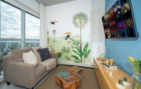 Modern 1BR at Petra Tower | Pool & City Views