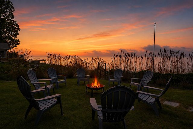 Lake Erie Beachfront Retreat - 8 BR + Private Beach & Hot tub! — Madison, OH