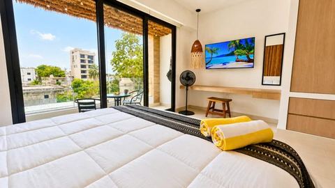 Cozy Studio steps from Coco Beach · Blanko Living — Playa del Carmen, Quintana Roo