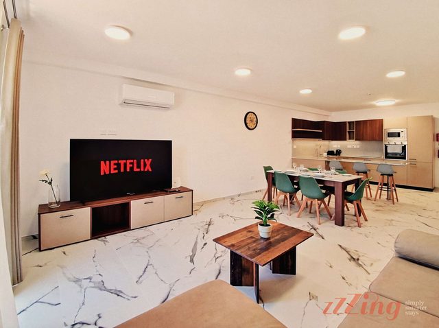 Modern 3BR Mellieha Apartment Near Beach