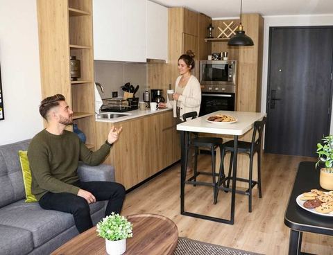 HOM 1-bed, terrace and heater · Santiago Centro