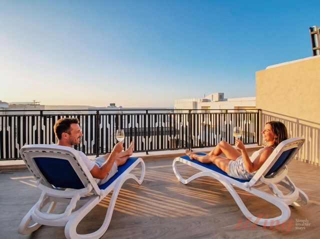 2BR Mellieha Penthouse with Rooftop Terrace