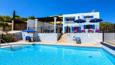 Little Blue Sea View Kalathos Villa w Private Pool — Kalathos, South Aegean
