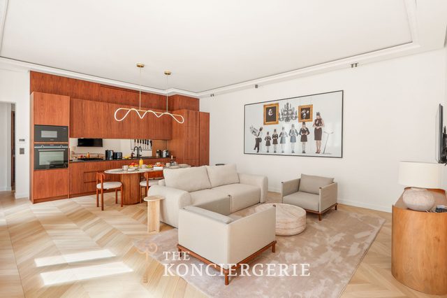 Luxury A/C Apt 1BDR/4P - 90 M2 - champs-élysées
