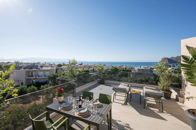 Altana Sea View Maisonette with Roof Terrace