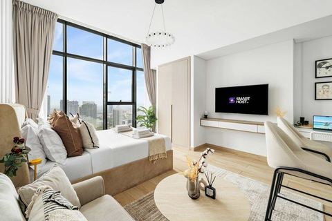 New! Bright Studio in JVC w/Gym & Pool Access — Dubai, Dubai