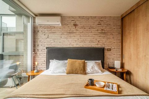 HOM Studio with terrace and A/C · Metro Bustamante