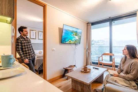HOM 1-bed facing the lake · Central heating