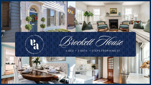 Brockett House a Holiday Home! — Alexandria, VA