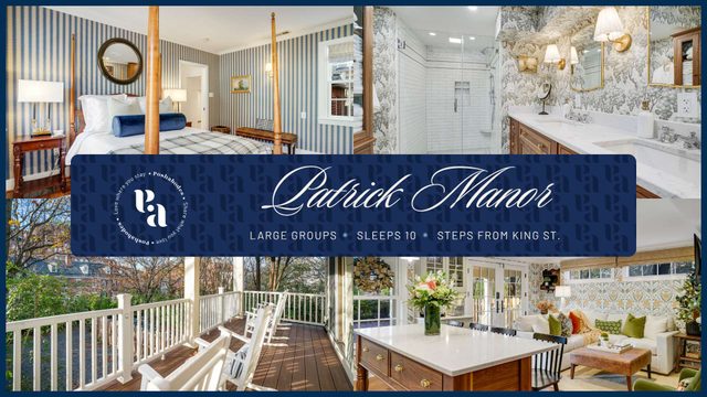 Patrick Manor - a Holiday Home! — Alexandria, VA