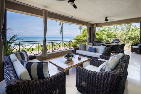 Beachfront 4BR in Punta Mita | Cook, Golf Cart & Premier Access — Corral del Risco, Nayarit