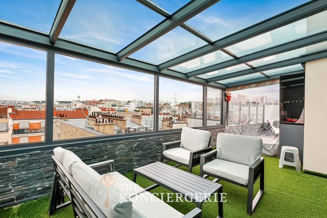 Penthouse 210m2 - Terrasse with A-C -3BDR-8P