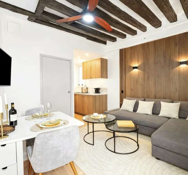 Cozy Studio - Marais, Louvre by Melvane