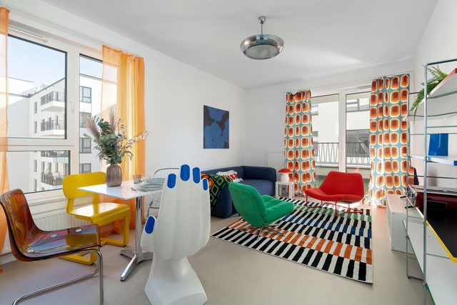 Designer Apartment with Balcony | 1 Bedroom