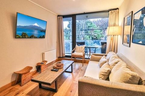 HOM 1-bed facing Lake Llanquihue · Pool, parking