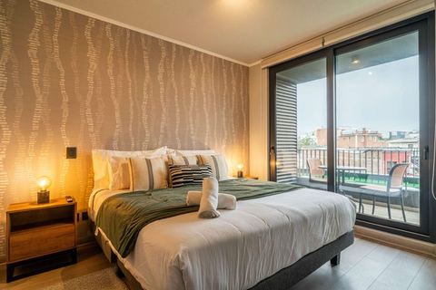HOM 2-bed in Providencia · terrace and parking