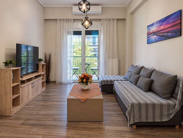 Zografou Two Bedroom Apartment Near Central Athens