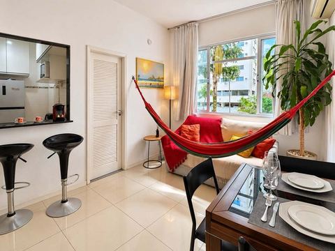 Ipanema Apt: 500MB WiFi, Walk to Beach and Lagoon