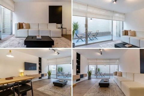 Apartamento 1BR Elegante con Terraza en Miraflores