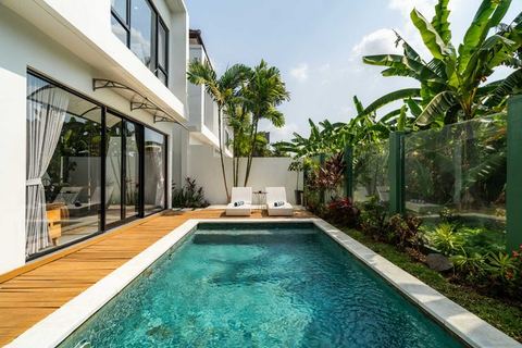 Villa Dream: Modern Oasis 3BR w/ Pool near Canggu