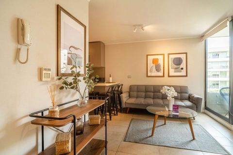HOM Studio with pool and gym · Mall Plaza Egaña