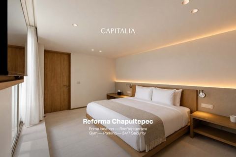 Capitalia | Luxury King Studio by Chapultepec — Ciudad de México, Mexico City