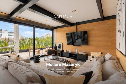Capitalia | Polanco Penthouse 2BR w/ Open Terrace — Ciudad de México, Mexico City