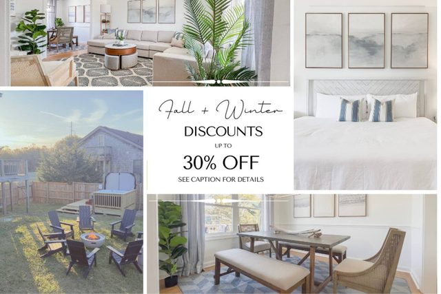 2 Mi to Beach | Hot Tub | Bright & Modern — Frisco, NC