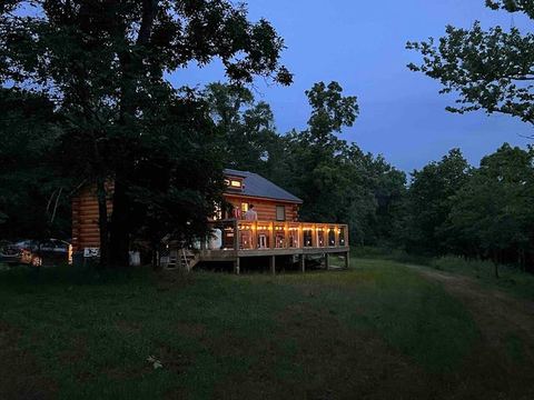 Cabin on the Waterfall — Colcord, OK