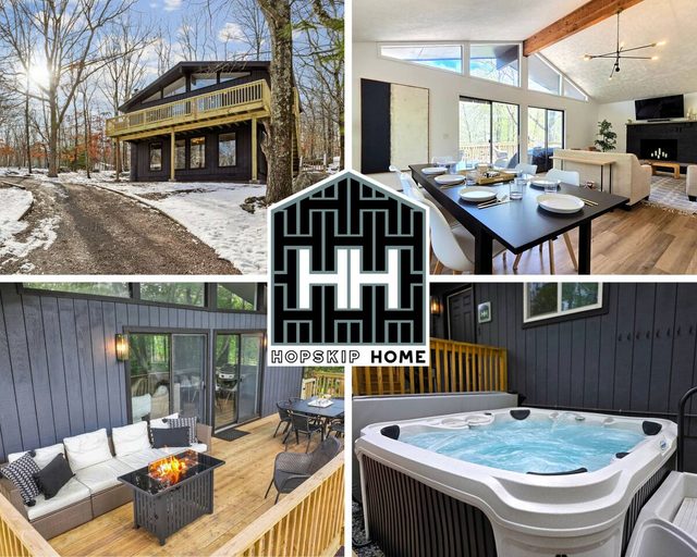 Luxury Chalet | Hot Tub | Firepits | By Waterparks — East Stroudsburg, PA