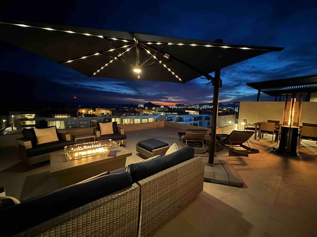 Stunning Ocean view 3bd private rooftop Penthouse — El Tezal, Baja California Sur