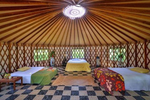 Magical Island Yurt