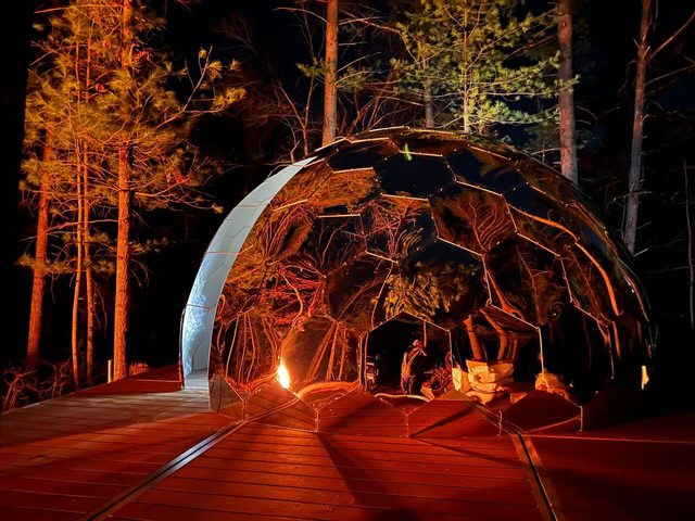 Dells Domes - Riverview Escape - Glamping Dome 4 — Wisconsin Dells, WI