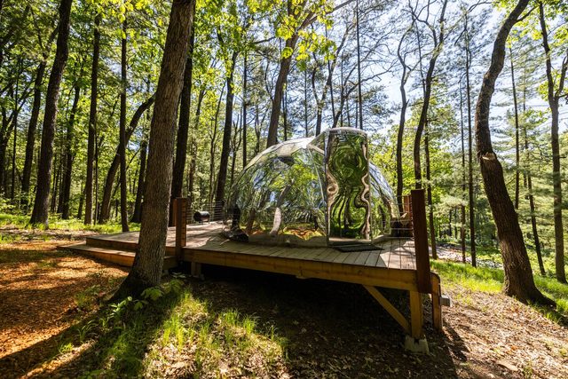 Private Glamping Dome w/Riverside Dock & Fire Pit — Wisconsin Dells, WI