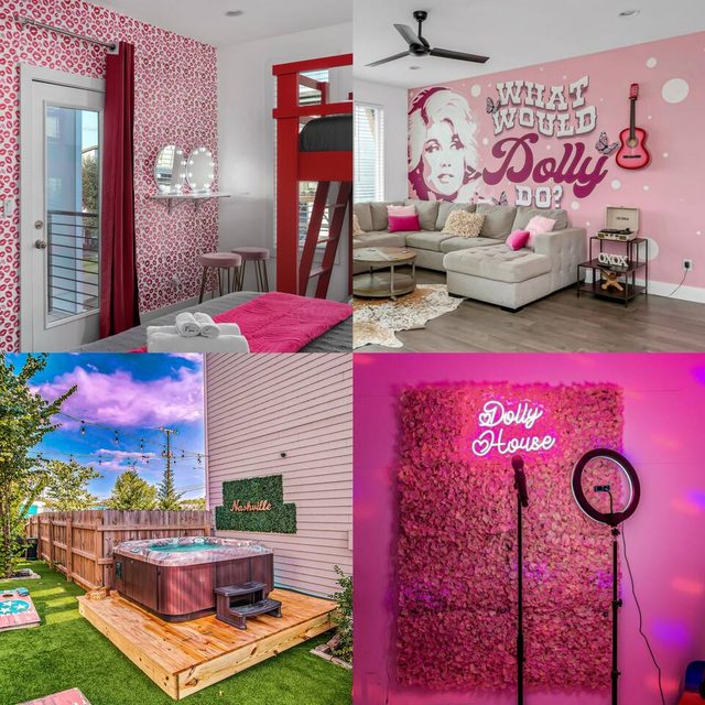 9bed-10min to DT-HotTub/Karaoke-Dolly’s Nash House — Nashville, TN