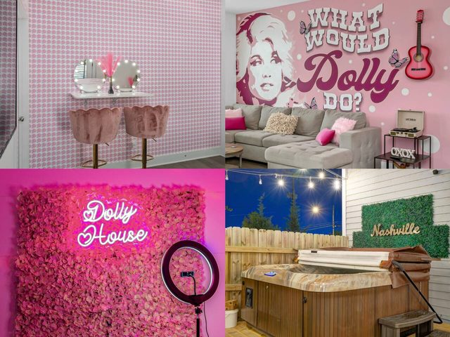 10m to DT-8beds-HotTub-Dolly Parton’s Pink Home — Nashville, TN