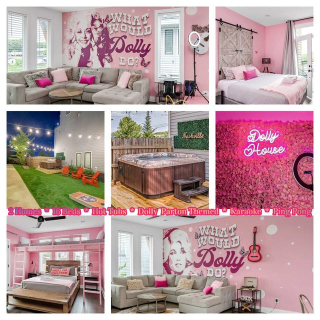 SideBySide2HM-10min to DT-16beds-HotTub/Karaoke — Nashville, TN